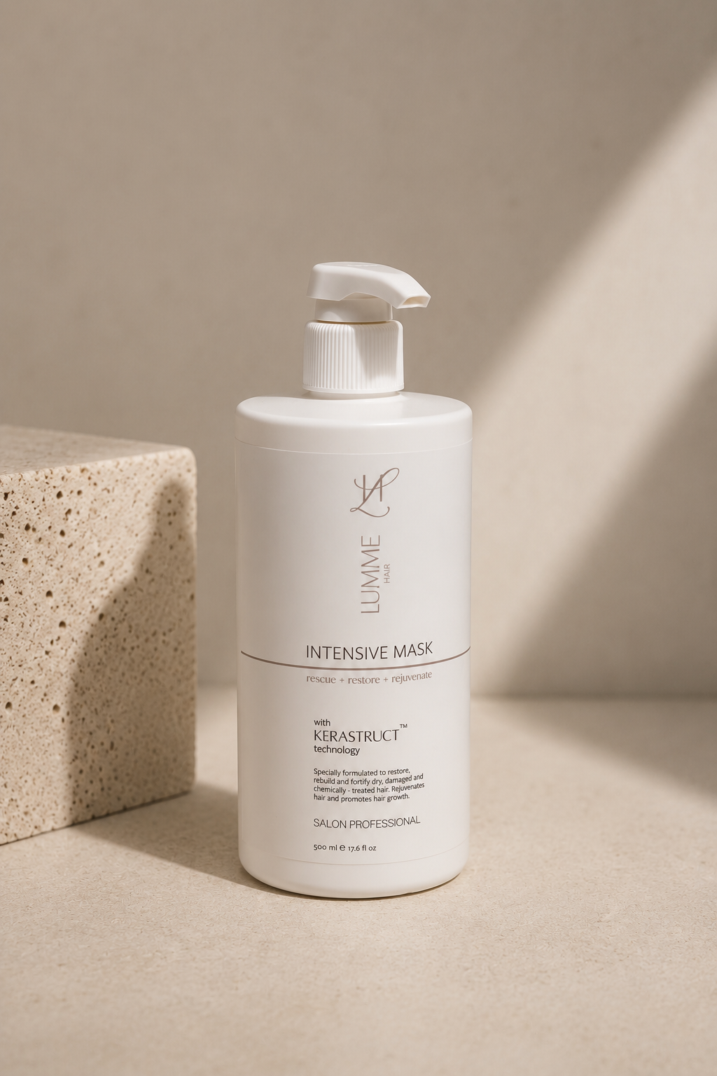 500ml Professional Size - Rescue + Restore + Rejuvenate Intensive Mask