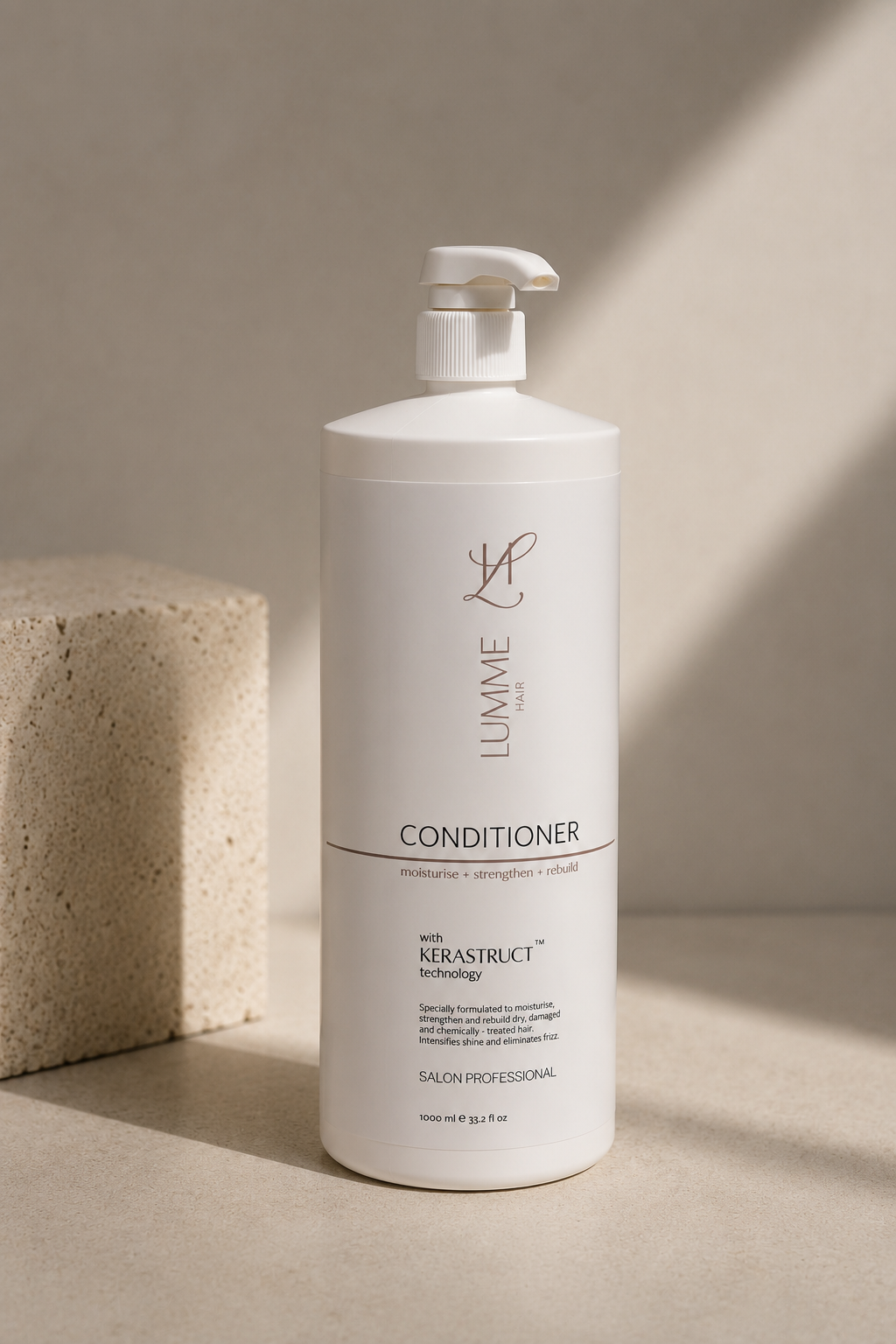 1L Professional Size - Moisturise + Strengthen + Rebuild Conditioner
